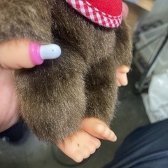 画像検索ではセキグチ社製　モンチッチプレミアムスタンダードSブラウン男の子だそうです。の画像