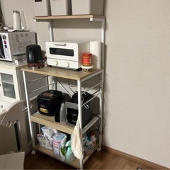【3月5日処分】𝗟𝗢𝗪𝗬𝗔 キッチン収納 キッチンラックの画像