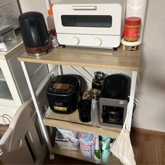 【3月5日処分】𝗟𝗢𝗪𝗬𝗔 キッチン収納 キッチンラックの画像