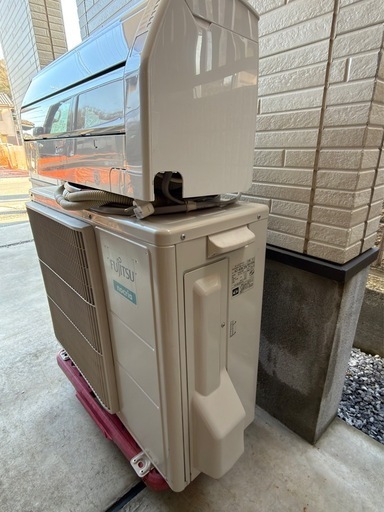 【標準取付工事込み】?2018年製 / 富士通 ノクリア / 14畳用 / 200V / らくらくお掃除機能付 / クリーニング済 
