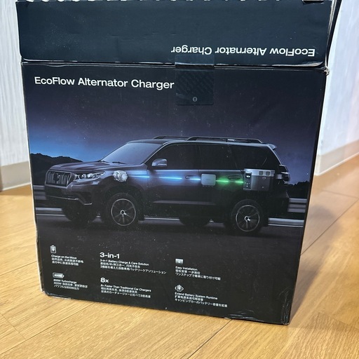 未使用品　EcoFlow オルタネーターチャージャー 800W Alternator Charger 高速走行充電 エコフロー 充電器