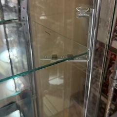 不二貿易　ガラスコレクションケース　2台の画像