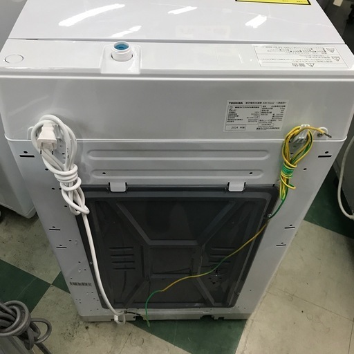 ジャングルジャングル貝塚店 洗濯機 東芝 2024年製 5.0kg 白 ホワイト 