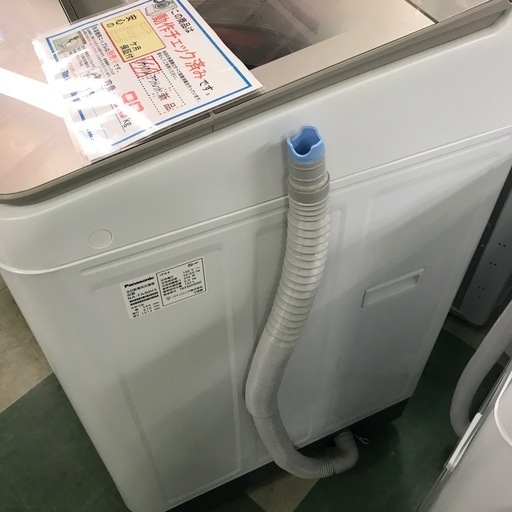 ジャングルジャングル貝塚店　洗濯機　パナソニック　9.0kg 　全自動洗濯機　泡洗浄　フレグランスコース　自動槽洗浄　節電　節水　上開