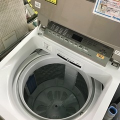 ジャングルジャングル貝塚店　洗濯機　パナソニック　9.0kg 　全自動洗濯機　泡洗浄　フレグランスコース　自動槽洗浄　節電　節水　上開き　2018年製　中古　リサイクル　貝塚市　二色浜の画像
