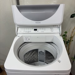 R536 ☀️ ジモティー限定特別価格！ Panasonic / パナソニック 洗濯機 （洗濯8.0㎏) 21年製 NA-FA80H8 ⭐ 動作確認済 ⭐ クリーニング済の画像