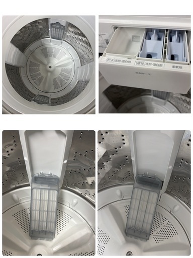 【?買取市場 6ヶ月保証 ジモティー限定特別価格】R536 ☀️ Panasonic / パナソニック 洗濯機 （洗濯8.0㎏) 21