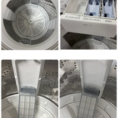 R536 ☀️ ジモティー限定特別価格！ Panasonic / パナソニック 洗濯機 （洗濯8.0㎏) 21年製 NA-FA80H8 ⭐ 動作確認済 ⭐ クリーニング済の画像