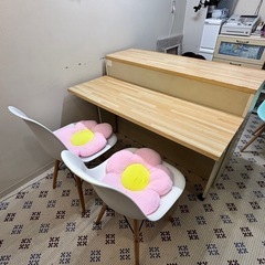 【無料】バタフライカウンターテーブルの画像