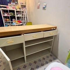 【無料】バタフライカウンターテーブルの画像