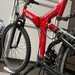 折りたたみ自転車　マウンテンバイクの画像