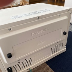 バルミューダ　オーブンレンジ　2018年製　ホワイト
の画像