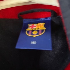 FCバルセロナ ウィンドブレーカー ウォームアップジャケット　160の画像