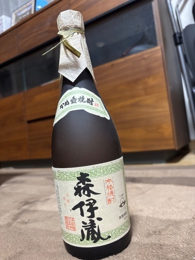 未開封】森伊蔵 本格焼酎 720ml 箱なし