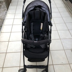 Aprica スティック ベビーカー ブラックの画像