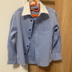 5点セット）スーツ 110cm ショーパン、サスペンダー、シャツ、ネクタイ付きの画像