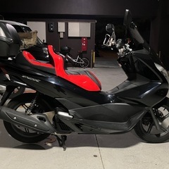 HONDA PCX125 JF56 ブラック 整備･自賠責付！純正シートに変更可の画像