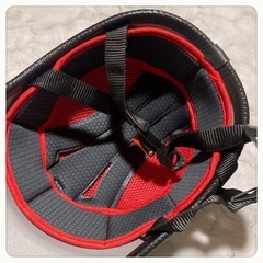 ꒰未使用꒱自転車 帽子ヘルメット 無地灰色 大人可愛いの画像