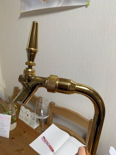 ビール蛇口・ゴールド