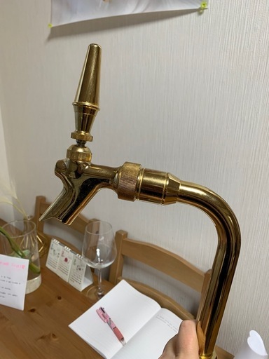 ビール蛇口・ゴールド