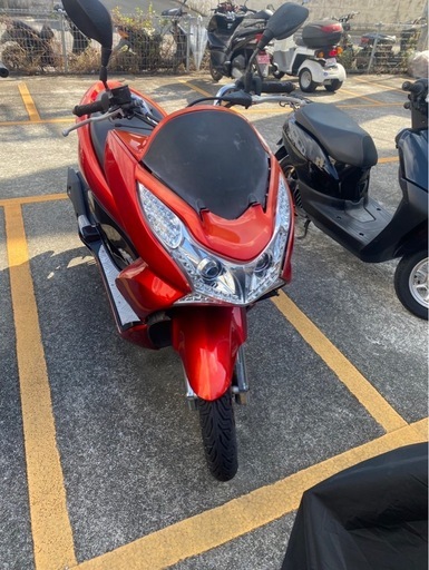 【お取引中】ホンダPCX125cc 新品部品だらけの不動車。