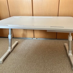 ミニ机 ホワイトの画像