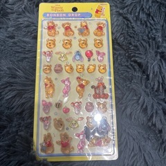 第一弾　プーさん　ボンボンドロップシール