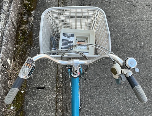 ＜動作美品＞ヤマハ・PAS電動アシスト自転車・3段変速・26インチ・充電器付
