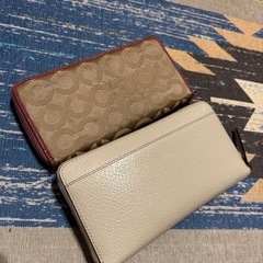 COACH     kate spade 長財布2点の画像