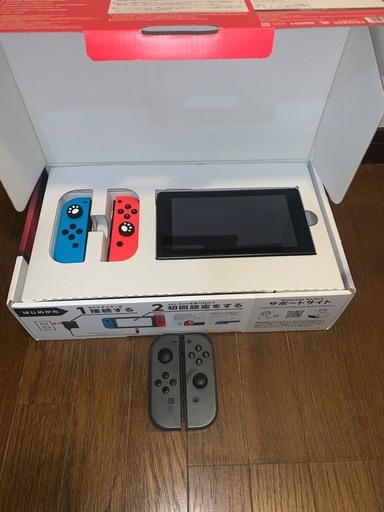 購入者決定　任天堂　Switch   初期型　コントローラー2つ追加　訳あり