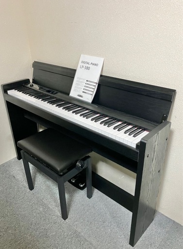 【美品】KORG 電子ピアノ LP-380BK【無料配送可能】
