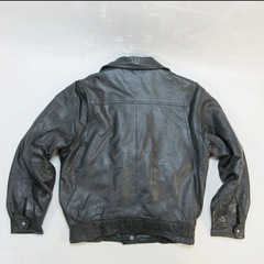 ［格安］HOUSTON ラムレザージャケット(羊革) 短丈　サイズL相当 の画像