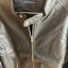 フェイクレザージャンパーの画像