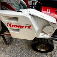 共立 キャリーエンジンセット動噴 VSC361A AHP360 4.2馬力　最高圧力4MPa 自走式 動力噴霧機 噴霧器 動作確認済み！の画像