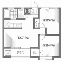 ⭐️トリプルゼロ物件⭐️ 敷金/礼金/仲手0円 😄審査通過率90％😄カードブラックOK・何処かの保証会社でトラブルOK・様々な理由で審査が難航しているお客様OK✨ ＪＲ総武・中央緩行線 吉祥寺バス20分 バス停 消防大学前 停歩1分❗️調布市深大寺東町７丁目 2-2  ❗️AQ59662 - 調布市