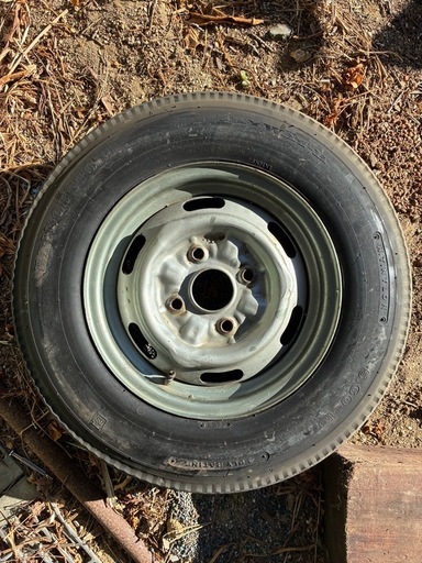 旧車  当時物13インチ鉄チンホイール 5本セット TOPY トピー 鉄ホイール スチールホイール 13インチ ？ 旧車 当時物 4 