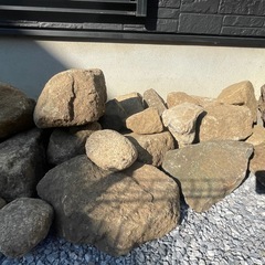 🟡無料🆓🟡庭の石30個ほど　ガーデニング等に‼️の画像