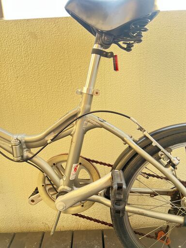 アサヒサイクルGlamorous／グラマラス折畳み自転車6段変速引取専用