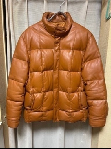 COMME CA DE MODE レザーダウンジャケット