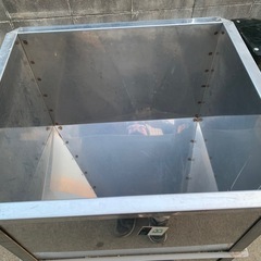 精米タンク ステンレス製 キャスター付き☺️の画像