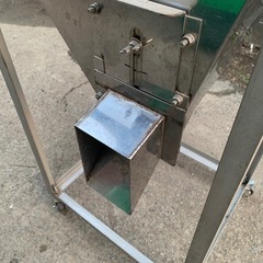 精米タンク ステンレス製 キャスター付き☺️の画像