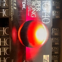 TDK HG30 60 140 160 180SUPER STRONG VHSの画像