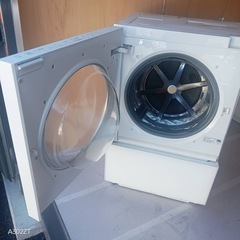 E114送料設置無料　Panasonic　乾燥機能付きドラム式洗濯機　7㌔の画像