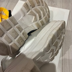 【repipi armario】厚底スニーカー　シルバーの画像