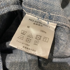 コットンポロシャツ　メンズの画像