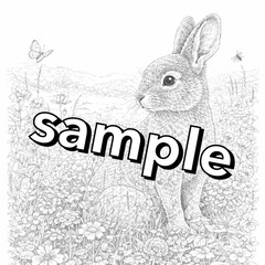 【やさしい大人の塗り絵】森のなかまたちの塗り絵〜自然と動物たち編〜の画像