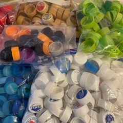 ペットボトルキャップ　大量の画像