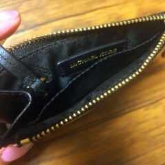MICHEAL KORS マイケルコース ハラコ レザー 本革  ヒョウ柄 コインケース フラグメントケース 財布 の画像