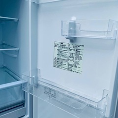 ニトリ ノンフロン２ドア冷凍冷蔵庫  NR-274L WHの画像