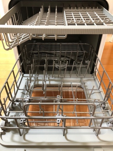 美品◆タンク式食器洗い乾燥機◆サンコー◆ラクア ファミリースリム◆食洗機　乾燥機◆コンパクト　大容量